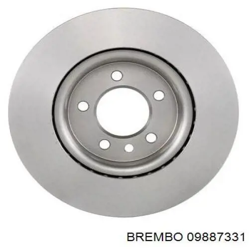 09.8873.31 Brembo freno de disco delantero