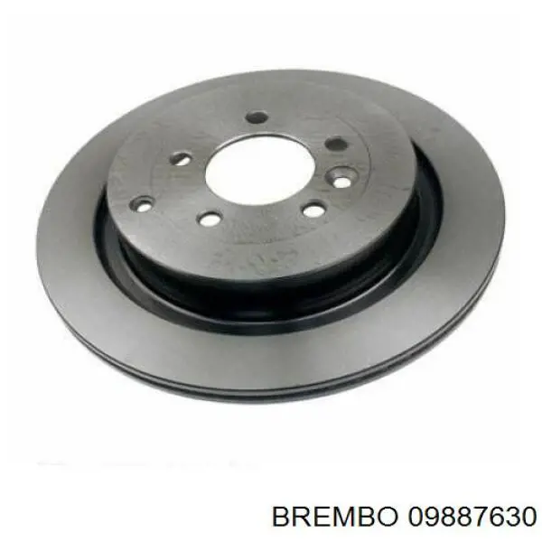 Frenos traseros Brembo 09887630