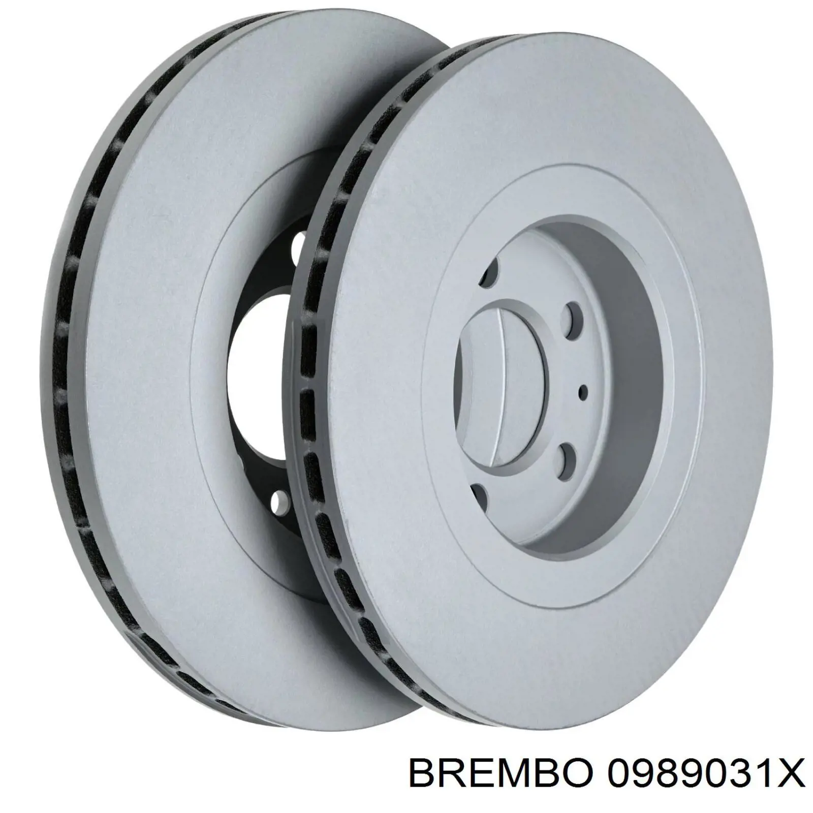 Disco de freno 0989031X Brembo