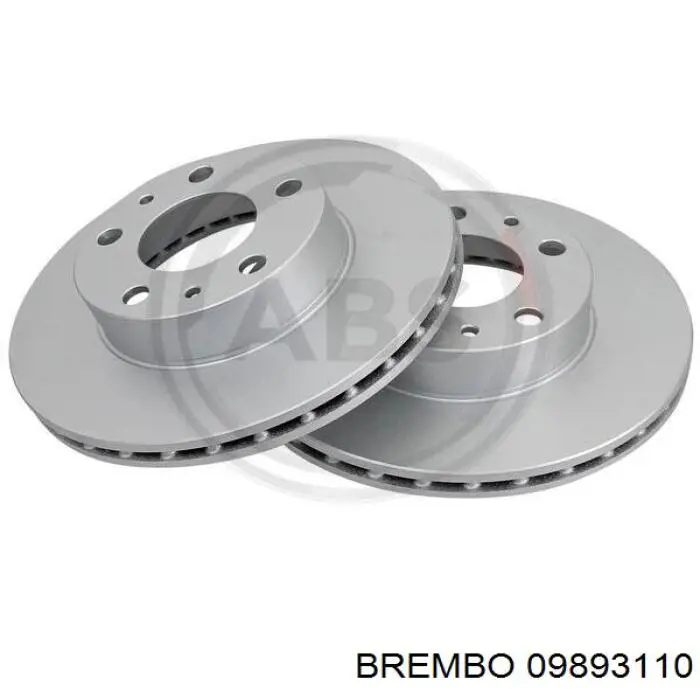 09893110 Brembo freno de disco delantero