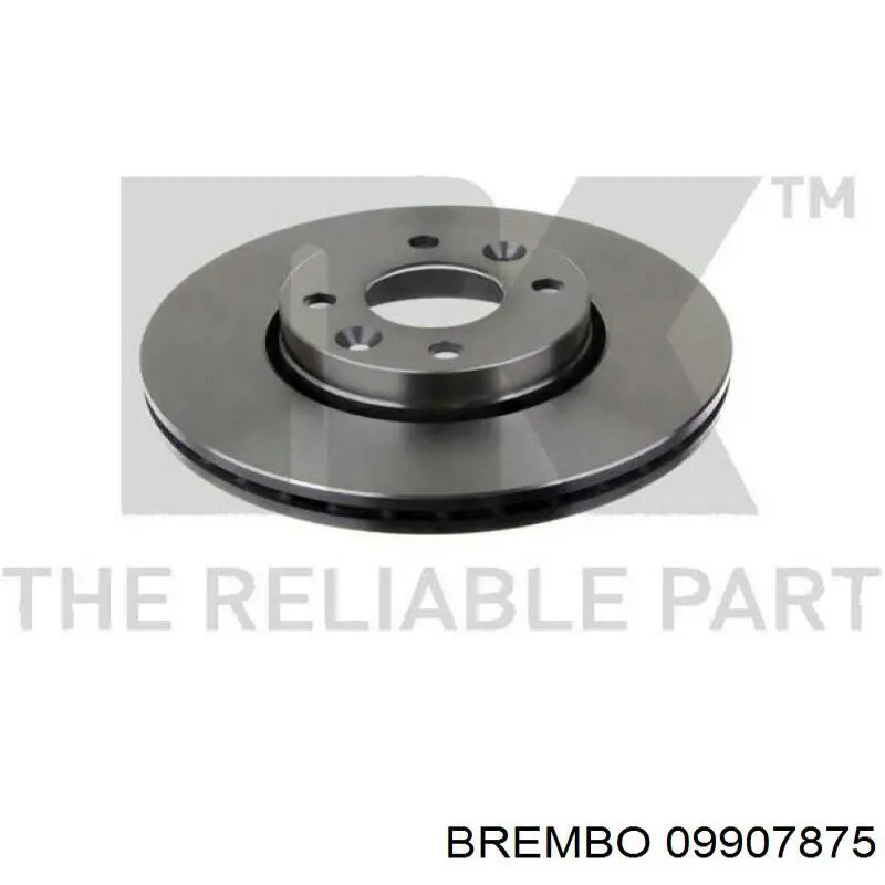 Freno de disco delantero Nissan Versa E12X