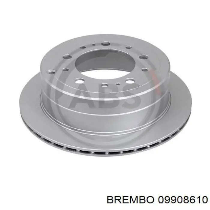 09908610 Brembo disco de freno trasero