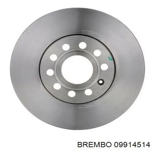 Freno de disco delantero Volkswagen Caddy 2 9K9