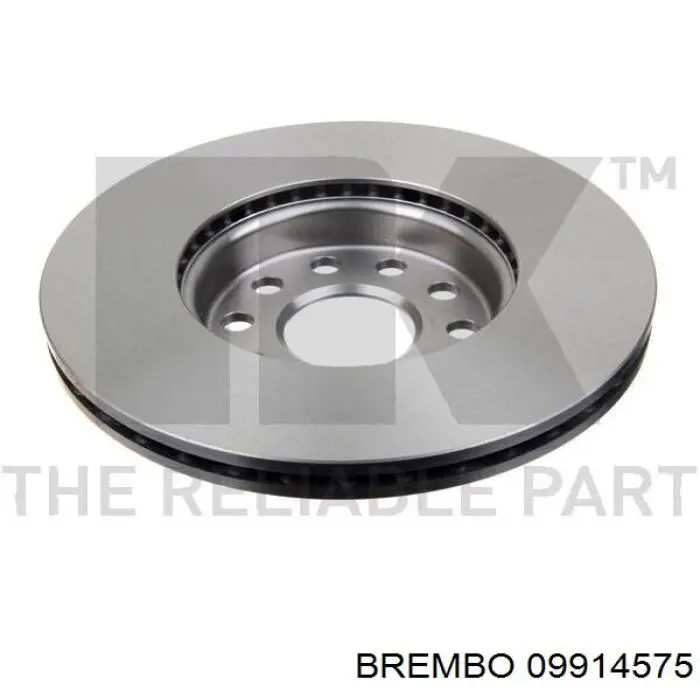 Freno de disco delantero Volkswagen Caddy 2 9K9