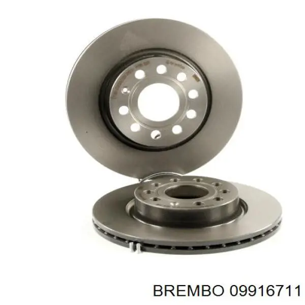 Disco de freno 09916711 Brembo