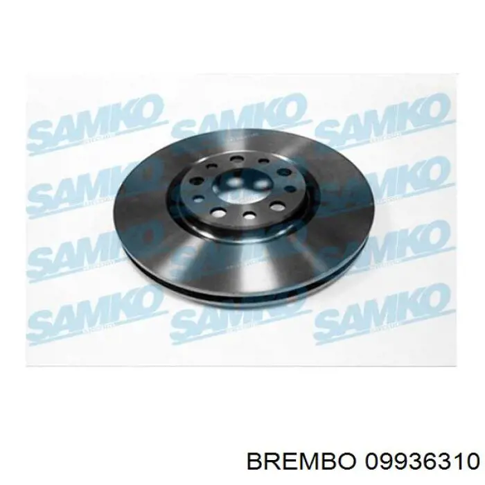 09936310 Brembo disco de freno delantero