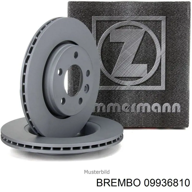 Comprar 09936810 Brembo Freno de disco delantero