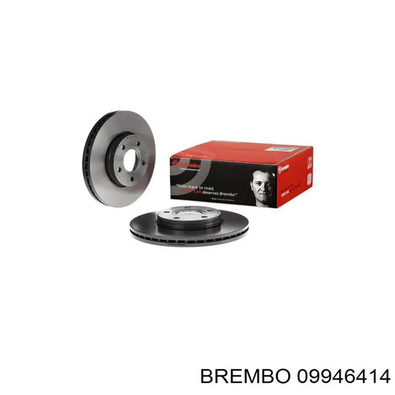 Disco de freno 09946414 Brembo