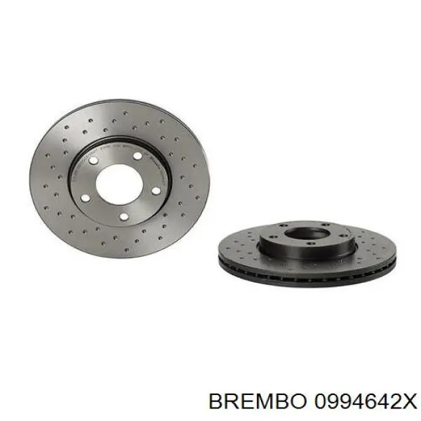 0994642X Brembo disco de freno delantero