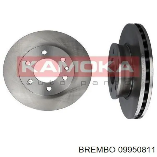 Comprar 09950811 Brembo Freno de disco delantero