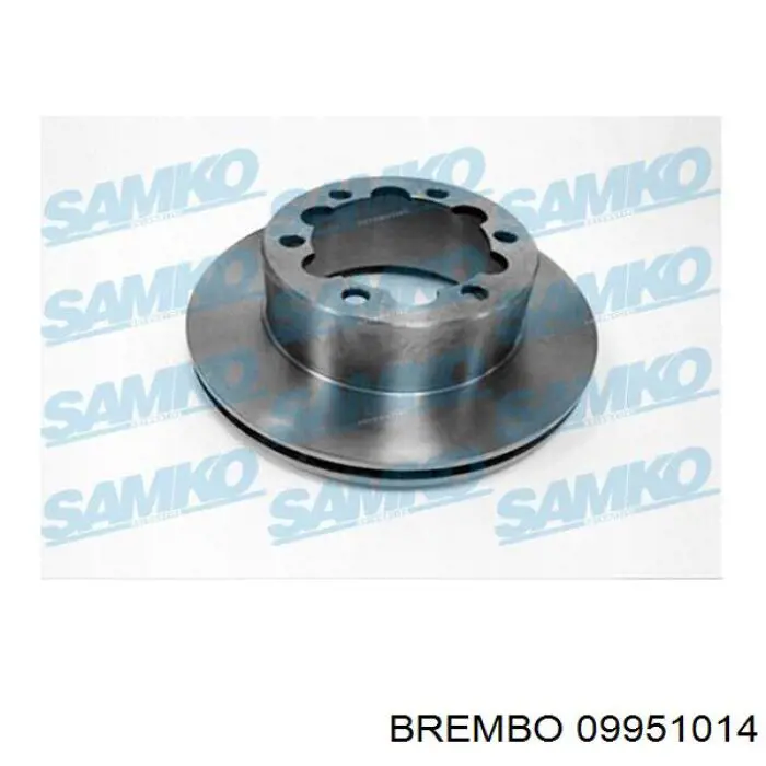 Frenos traseros Brembo 09951014