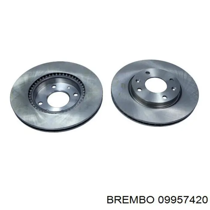 09957420 Brembo freno de disco delantero