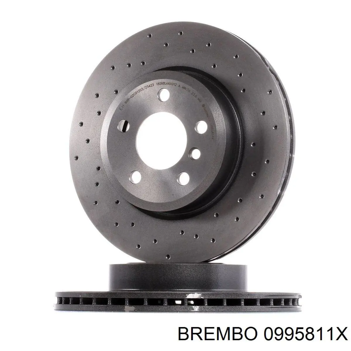 0995811X Brembo disco de freno delantero