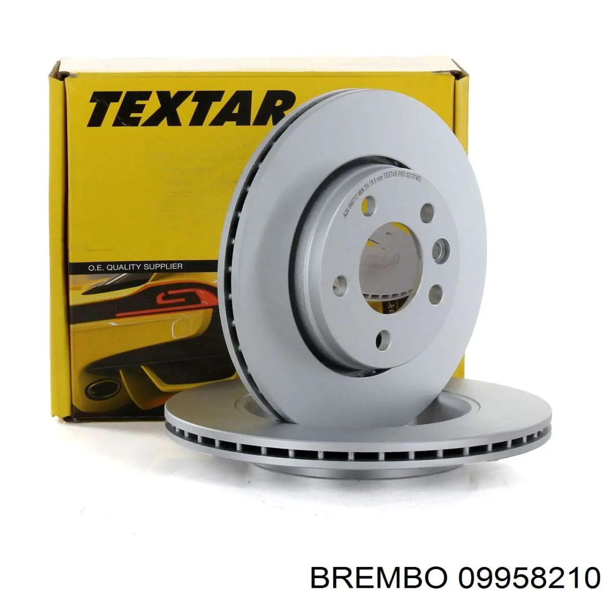 Disco de freno trasero 09958210 Brembo