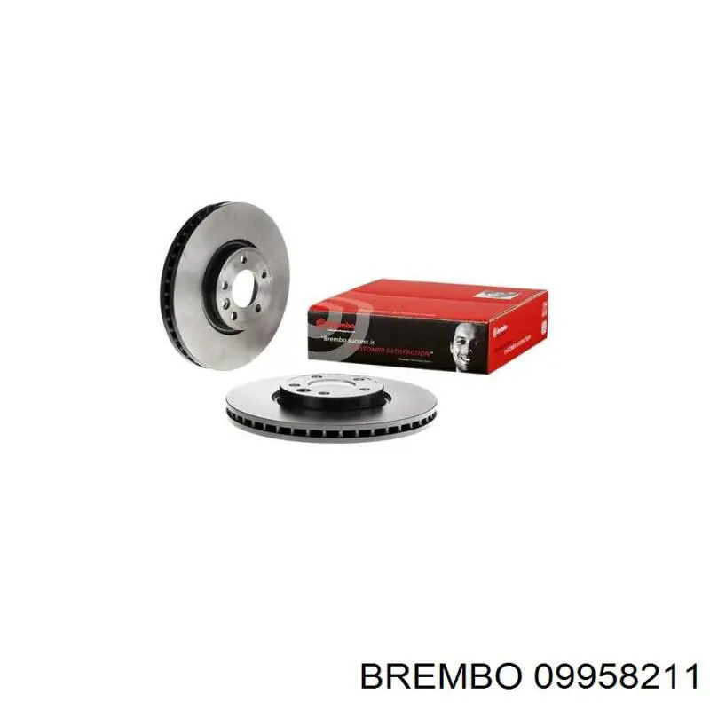 Comprar 09958211 Brembo Disco de freno trasero
