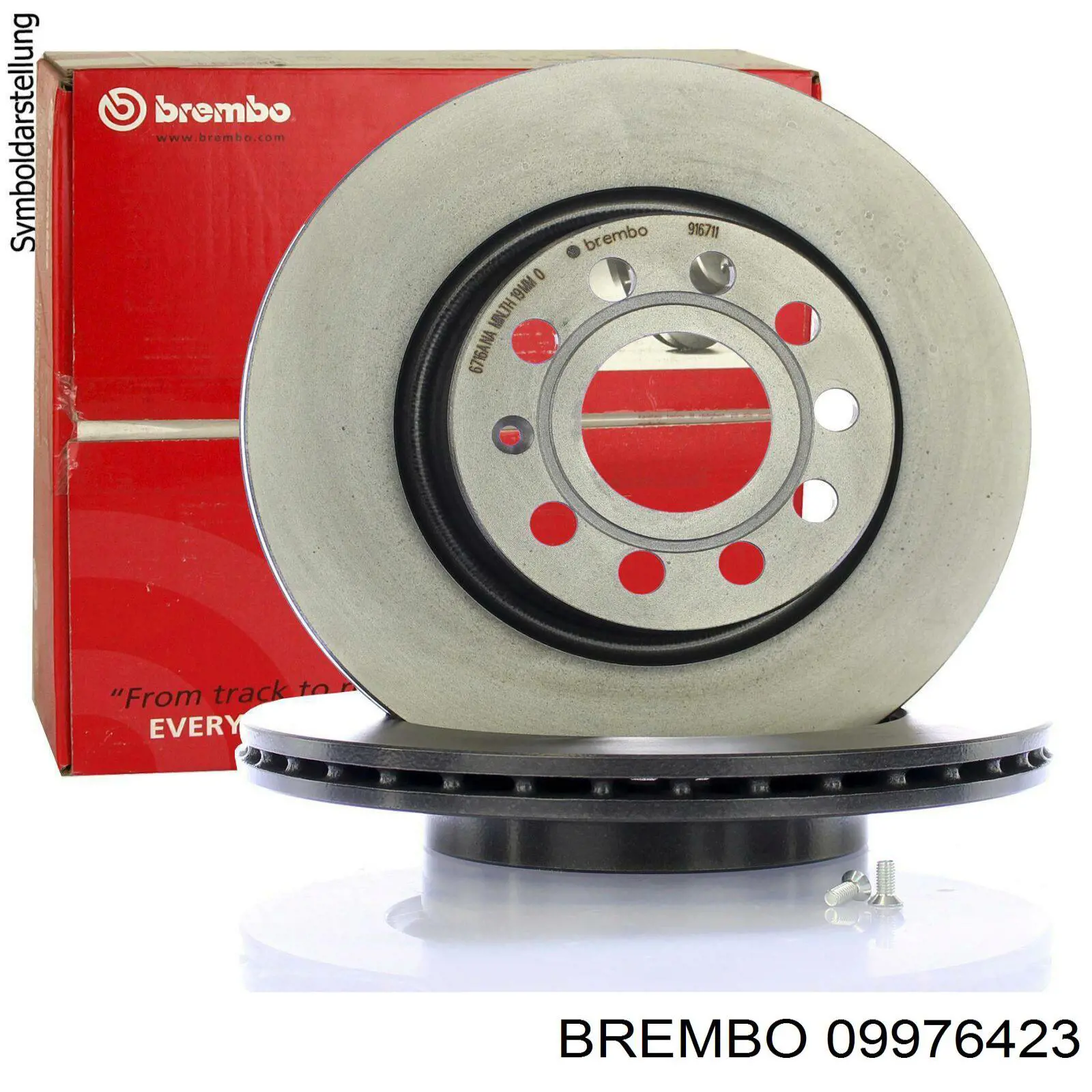 Disco de freno 09976423 Brembo