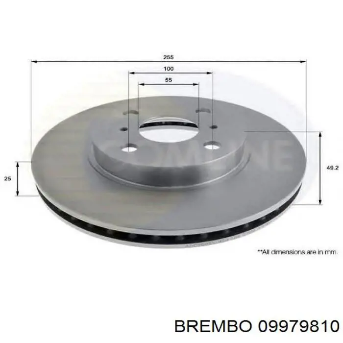 Frenos delanteros Brembo 09979810 precio, desde 36,09 EUR
