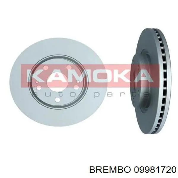 Comprar 09981720 Brembo Freno de disco delantero
