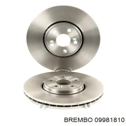 09981810 Brembo disco de freno delantero