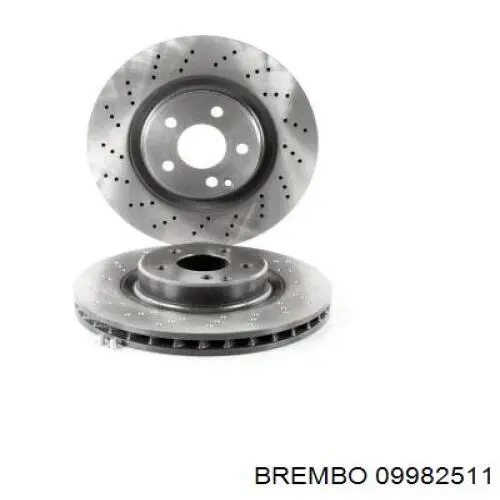 09.9825.11 Brembo disco de freno delantero