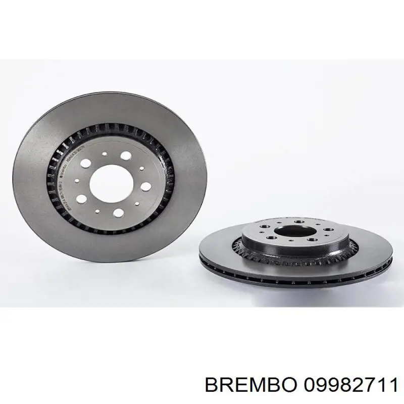 Disco de freno trasero Brembo 09982711 precio, desde 46,46 EUR