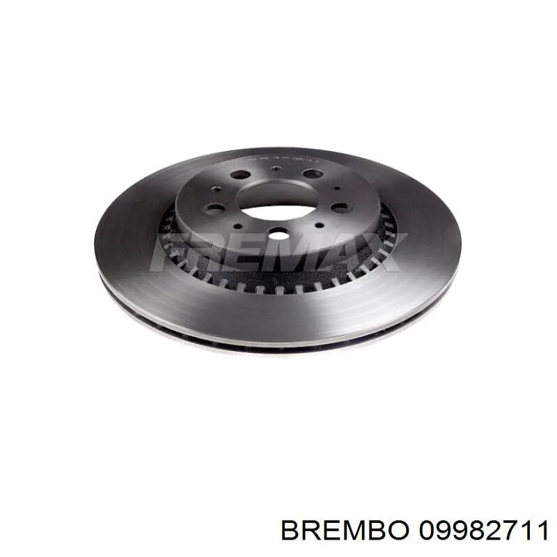 Comprar 09982711 Brembo Disco de freno trasero