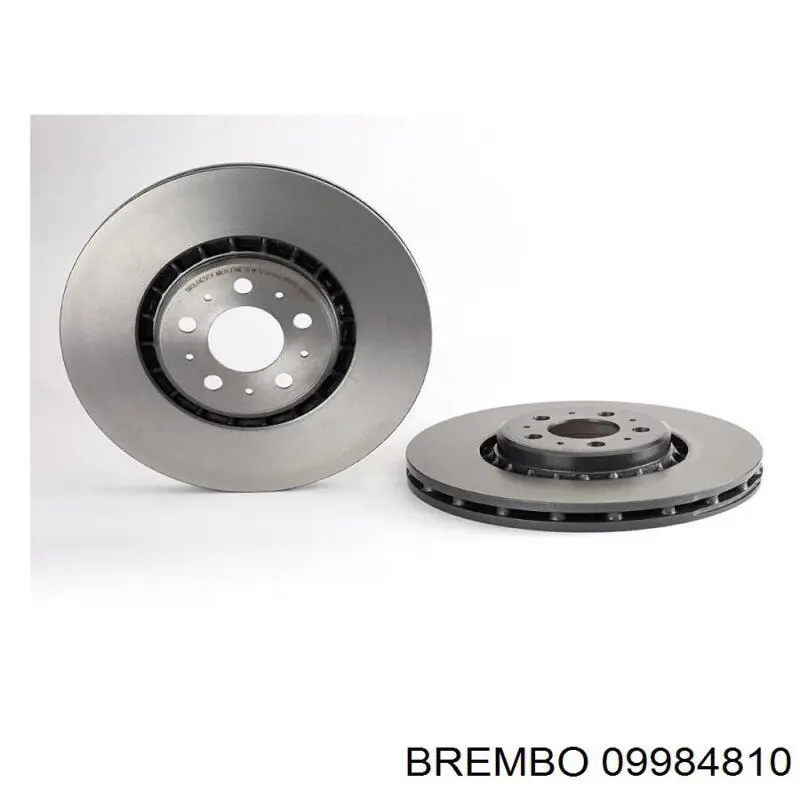 09984810 Brembo freno de disco delantero