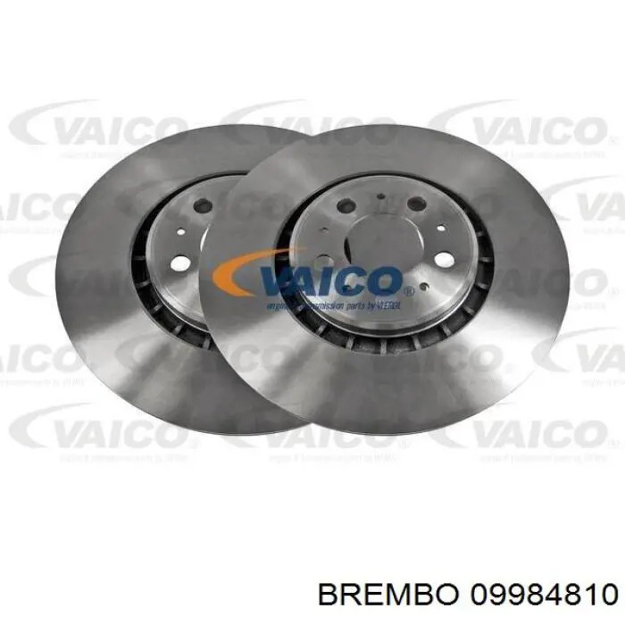 Disco de freno 09984810 Brembo