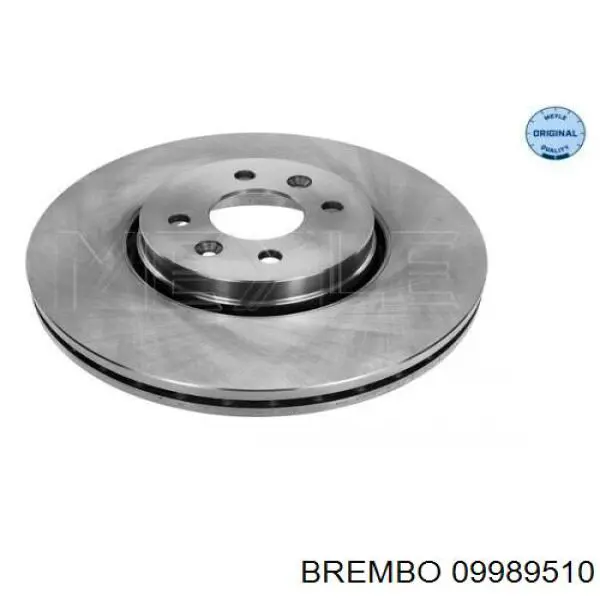 Comprar 09989510 Brembo Freno de disco delantero