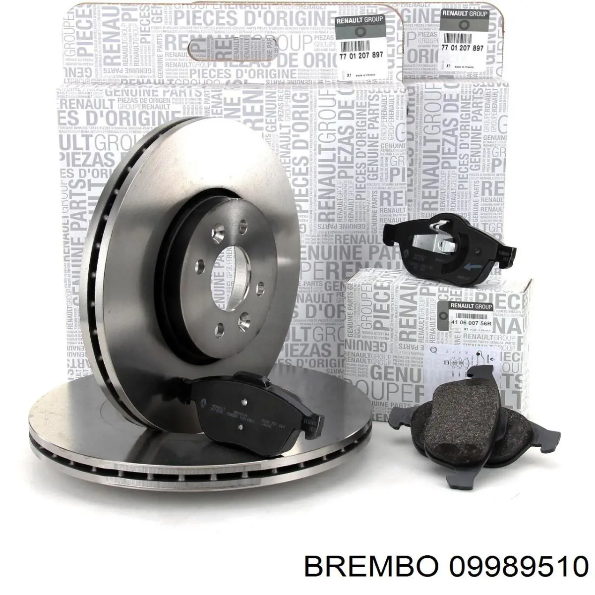 Disco de freno 09989510 Brembo