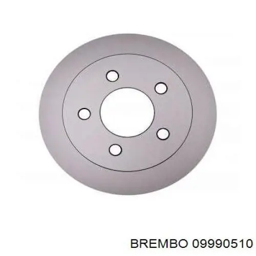 Disco de freno delantero Japan Parts DI093C
