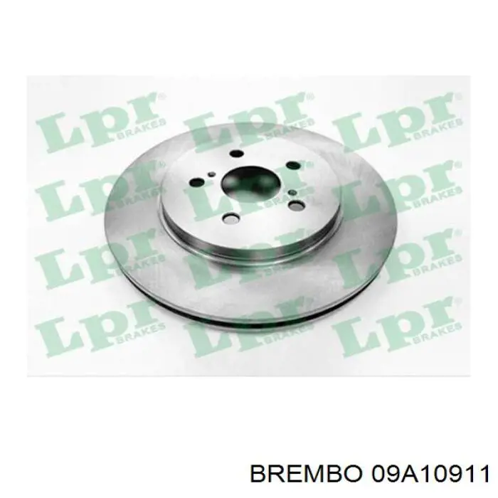Comprar 09A10911 Brembo Freno de disco delantero