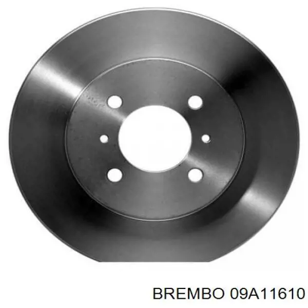 09A11610 Brembo freno de disco delantero