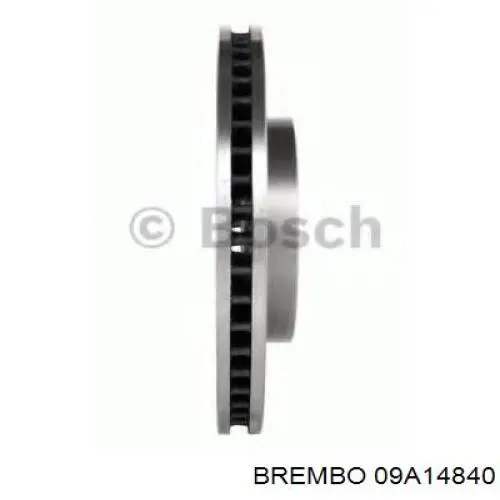 Disco de freno delantero Brembo 09A14840