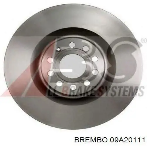 09A20111 Brembo freno de disco delantero