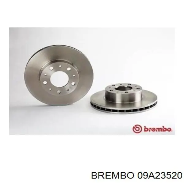 09A23520 Brembo disco de freno delantero