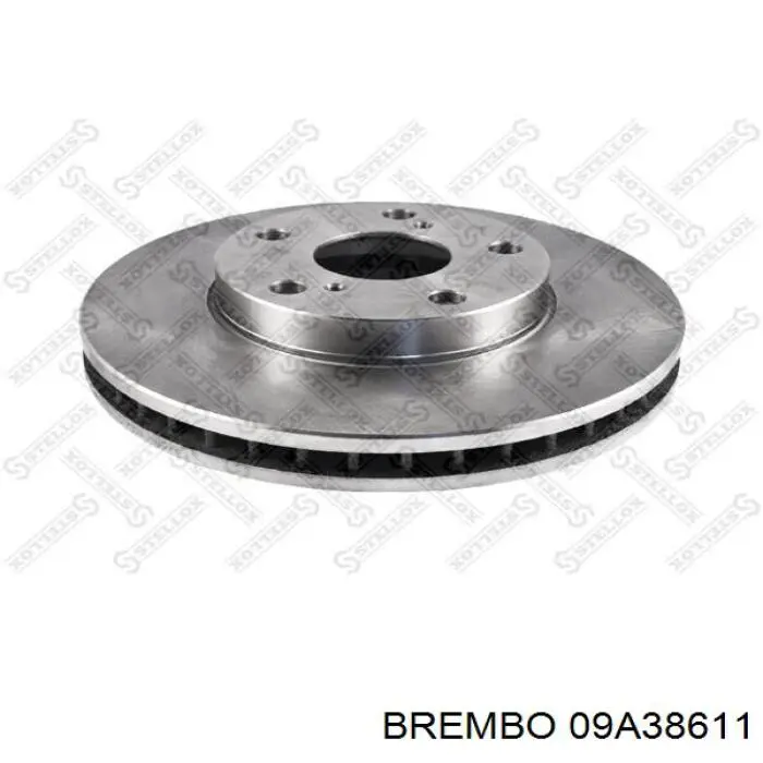 09A38611 Brembo Discos
