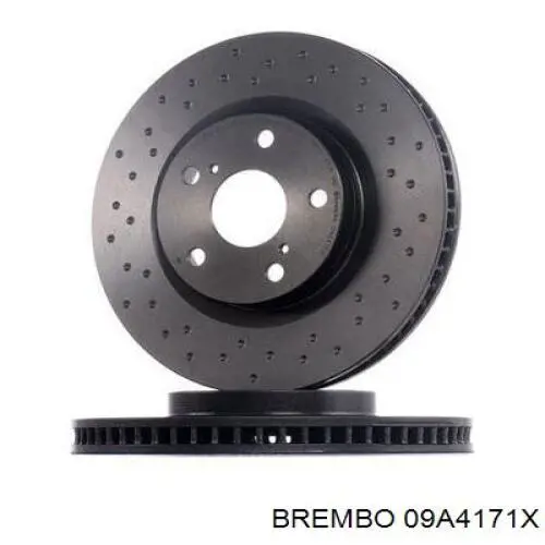 Freno de disco delantero BREMBO 09A4171X