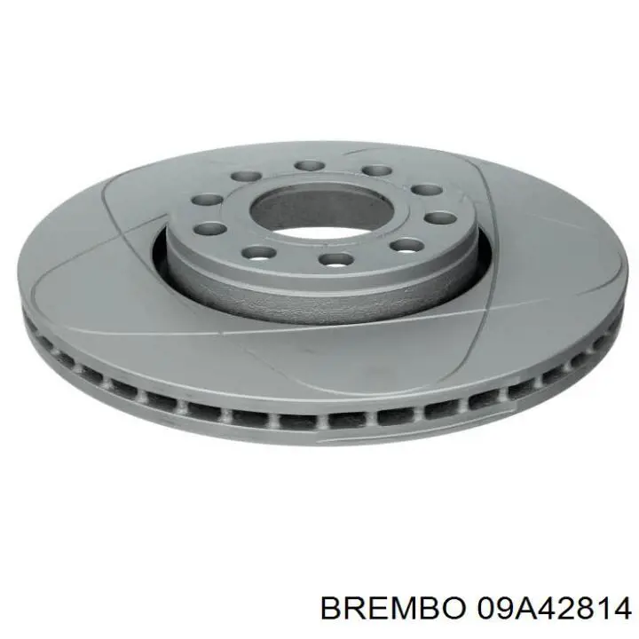 Disco de freno delantero Brembo 09A42814