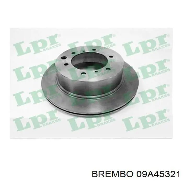 09.A453.21 Brembo disco de freno trasero