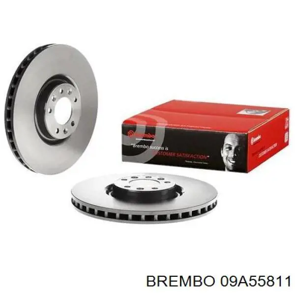 09.A558.11 Brembo freno de disco delantero