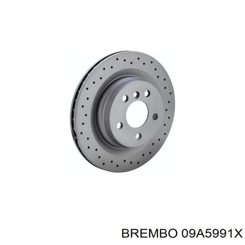 09.A599.1X Brembo freno de disco delantero