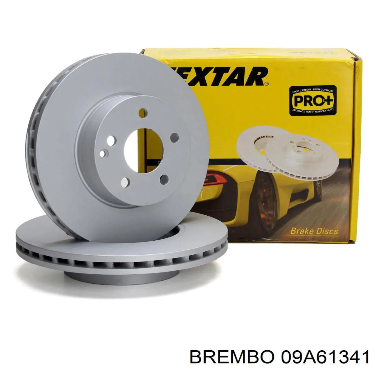 09A61341 Brembo freno de disco delantero