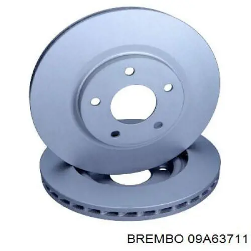 Disco de freno 09A63711 Brembo