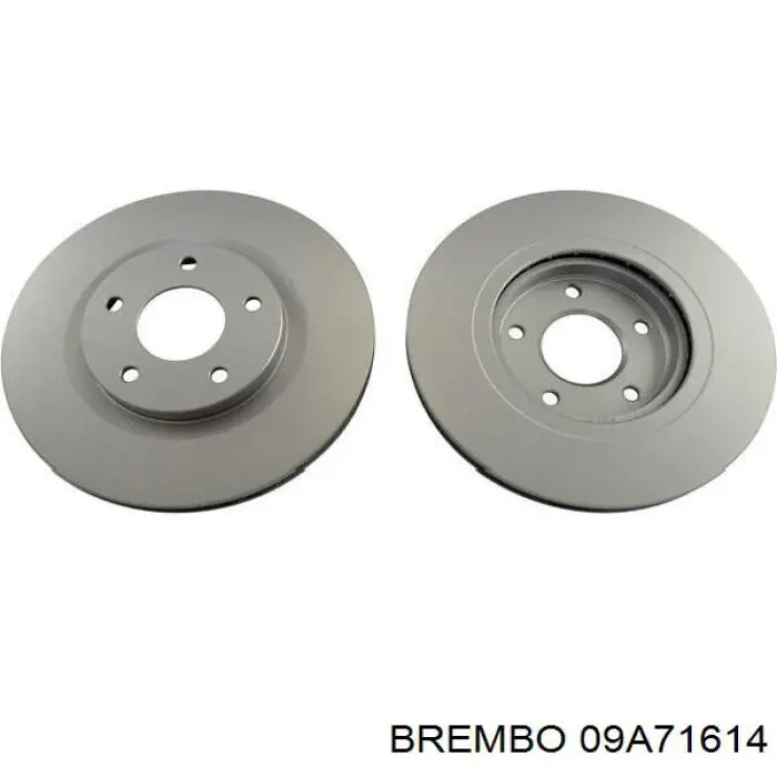 Disco de freno 09A71614 Brembo