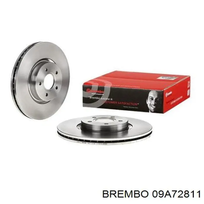 09.A728.11 Brembo freno de disco delantero