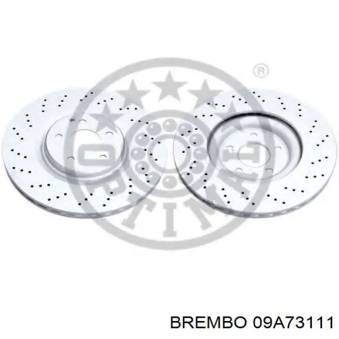 Comprar 09A73111 Brembo Freno de disco delantero