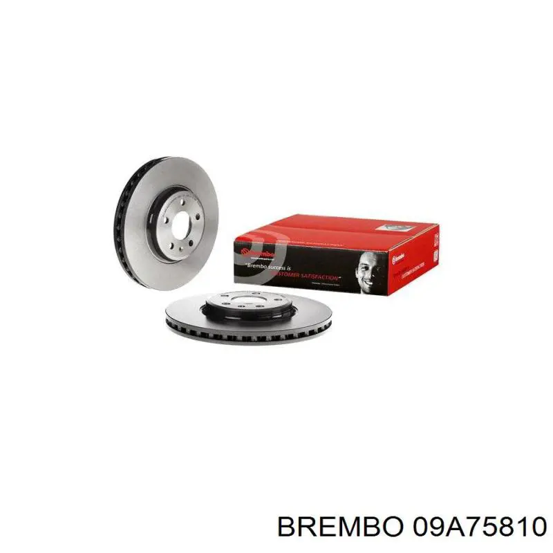 Comprar 09A75810 Brembo Freno de disco delantero