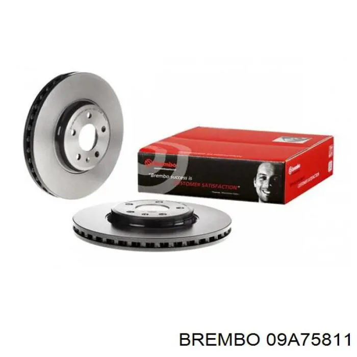 09A75811 Brembo Discos