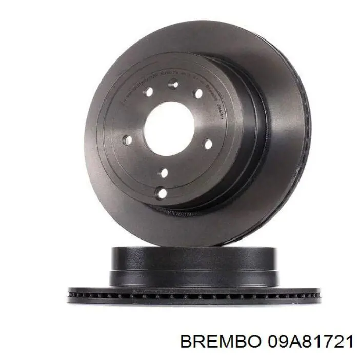 09.A817.21 Brembo disco de freno delantero